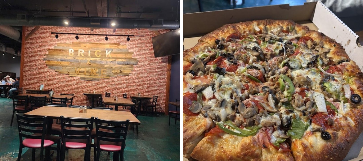 Brick and Vine Menu